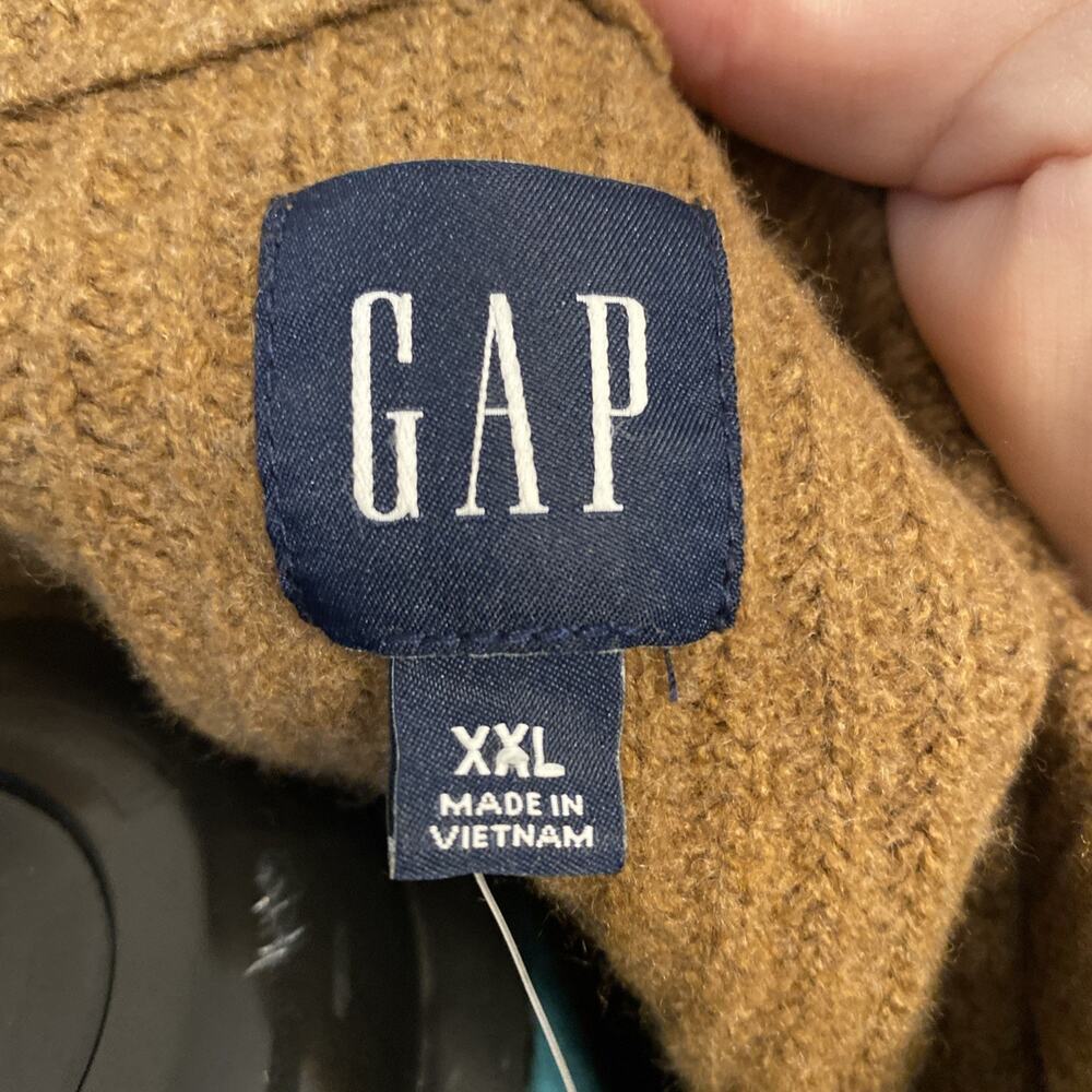 Gap Womens 2XL Sweater Cocoa Powder Long Sleeve Preppy Business Casual - Picture 5 of 6